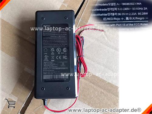 Original AMC AD-0803600230NA adapter, 36V 2.23A AD-0803600230NA Notebook Netzteile, AMC36V2.23A80.28W-2lines