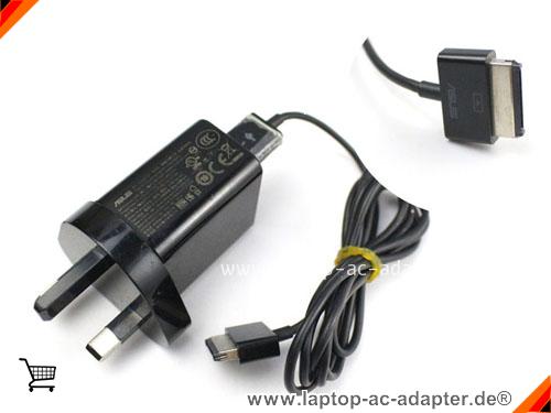 Original ASUS VIVO TAB ME400C/CL adapter, 15V 1.2A VIVO TAB ME400C/CL Notebook Netzteile, ASUS15V1.2A18W-USB-UK