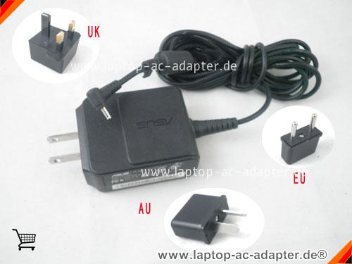 Original ASUS 1015PE adapter, 19V 1.58A 1015PE Notebook Netzteile, ASUS19V1.58A30W-2.31x0.7mm-us-wall