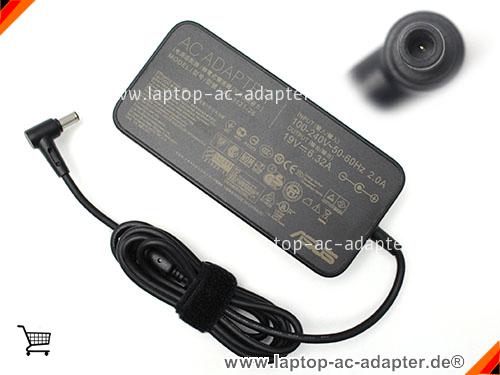 Original ASUS FX505DY adapter, 19V 6.32A FX505DY Notebook Netzteile, ASUS19V6.32A120W-6.0x3.7mm-SPA