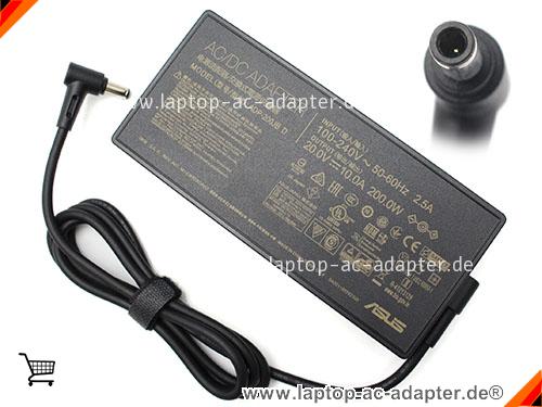 Original ASUS TUF GAMING A17 FA706QR adapter, 20V 10A TUF GAMING A17 FA706QR Notebook Netzteile, ASUS20V10A200W-6.0x3.5mm-ICE