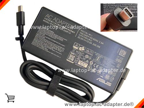 Original ASUS PROART PX13 HN7306WV adapter, 20V 10A PROART PX13 HN7306WV Notebook Netzteile, ASUS20V10A200W-rectangle3