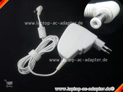 Original ASUS Eee PC 701SDX adapter, 9.5V 2.315A Eee PC 701SDX Notebook Netzteile, ASUS9.5V2.315A22W-4.8x1.7mm-W-EU