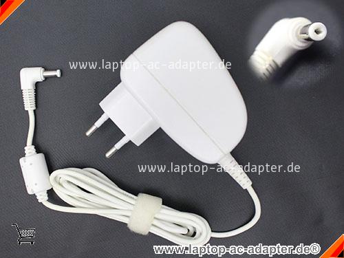 Original ASUS 701SD adapter, 9.5V 2.5A 701SD Notebook Netzteile, ASUS9.5V2.5A23W-4.8x1.7mm-W-EU