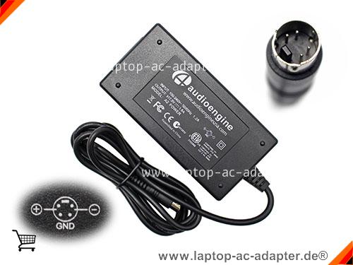 Original AUDIOENGINE AUDIOVISION A2 adapter, 17.5V 1.8A AUDIOVISION A2 Notebook Netzteile, AUDIOENGINE17.5V1.8A31.5W-5PIN