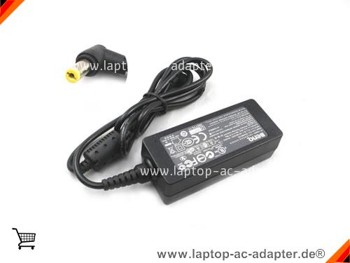 Original ACER ASPIRE ONE adapter, 19V 2.1A ASPIRE ONE Notebook Netzteile, BENQ19V2.1A40W-5.5x1.7mm