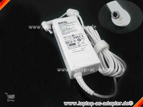  White Charger Benq 19v 3.42a Adp-65jh Bb Sadp-65kb D Pa-1650-02 Pa-1700-02 Power Supply Charger auf laptop-ac-adapter.de 