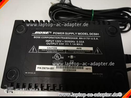Original BOSE  33V 1.1A Laptop AC Adapter, Notebook Netzteile