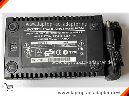 Original BOSE  33V 1.1A Laptop AC Adapter, Notebook Netzteile