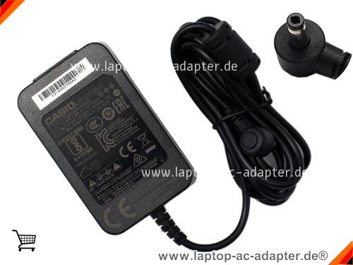 Original CASIO CTK3350 adapter, 9.5V 1A CTK3350 Notebook Netzteile, CASIO9.5V1A9.5W-4.8x1.7mm