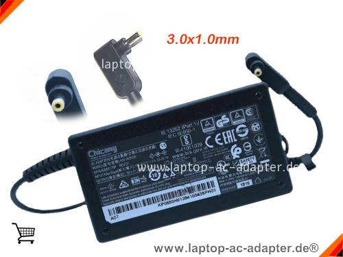 Original CHICONY A065R178P REV02 adapter, 19V 3.42A A065R178P REV02 Notebook Netzteile, CHICONY19V3.42A65W-3.0x1.1mm
