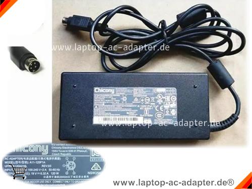 Original CHICONY A11-120P1A ac adapter, 19V 6.32A A11-120P1A Notebook Netzteile CHICONY19V6.32A120W-4Pins-ZZYF Original CHICONY A11-120P1A adapter, 19V 6.32A A11-120P1A Notebook Netzteile, CHICONY19V6.32A120W-4Pins-ZZYF