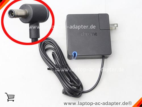 Original CHROME GOOGLE CHROMEBOOK PIXEL adapter, 12V 5A GOOGLE CHROMEBOOK PIXEL Notebook Netzteile, CHROME12V5A60W-4.5x2.8mm-US