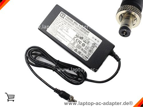 Original CWT KPL-060M-VI adapter, 24V 2.5A KPL-060M-VI Notebook Netzteile, CWT24V2.5A60W-5.5x2.1mm-RD