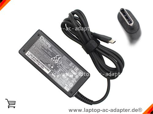 Original ACER CHROMEBOOK R 13 2-EN-1 CB adapter, 20V 2.25A CHROMEBOOK R 13 2-EN-1 CB Notebook Netzteile, Chicony20V2.25A45W--TYPE-C