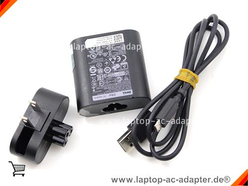 Original DELL VENUE 11 PRO (7140) adapter, 19.5V 1.2A VENUE 11 PRO (7140) Notebook Netzteile, DELL19.5V1.2A23W-US-Cord