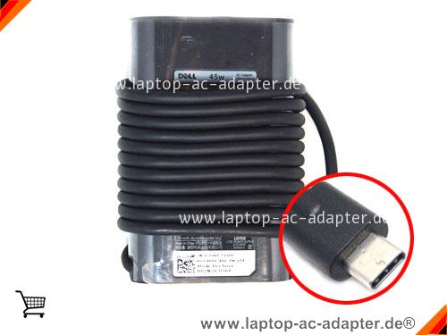Original DELL LATITUDE 11 5179 adapter, 20V 2.25A LATITUDE 11 5179 Notebook Netzteile, DELL20V2.25A45W-Type-C