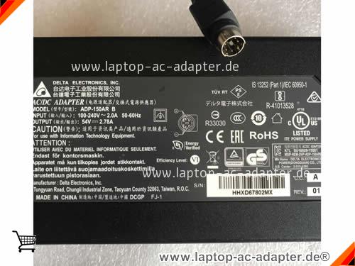 Delta 54v 2.78a Adp-150ar B Ac Adapter Power Supply auf laptop-ac-adapter.de 