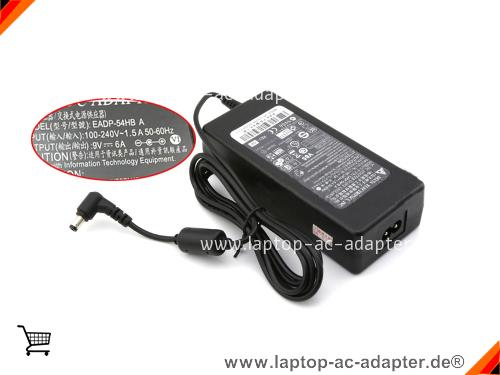 Original DELTA EADP-54HB ac adapter, 9V 6A EADP-54HB Notebook Netzteile DELTA9V6A54W-5.5x2.5mm Original DELTA EADP-54HB adapter, 9V 6A EADP-54HB Notebook Netzteile, DELTA9V6A54W-5.5x2.5mm