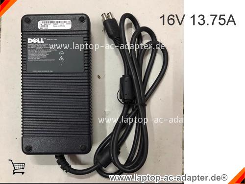 Original DELL 0K5747 adapter, 16V 13.75A 0K5747 Notebook Netzteile, Dell16V13.75A220W-2P-7.4x5.0mm