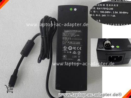Original EXFO FTB-2 ac adapter, Ladegerät 24V 7.5A für FTB-2 laptop, EDAC24V7.5A180W-4Pins-240 Original EXFO FTB-2 adapter, 24V 7.5A FTB-2 Notebook Netzteile, EDAC24V7.5A180W-4Pins-240