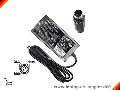 Original EPSON TM-220B adapter, 24V 2.1A TM-220B Notebook Netzteile, EPSON24V2.1A50W-3Pins