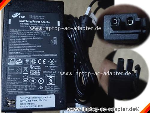 Original FSP FSP065-DWAN3 adapter, 54V 1.2A FSP065-DWAN3 Notebook Netzteile, FSP54V1.2A64.8W-Molex-2Pins