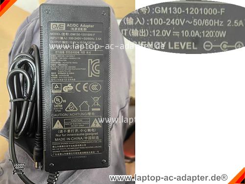 Original GVE  12V 10A Laptop AC Adapter, Notebook Netzteile