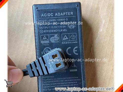 Original GVE GM95-135600-D ac adapter, 13.5V 6A GM95-135600-D Notebook Netzteile GVE13.5V6A81W-RF-2Holes Original GVE GM95-135600-D adapter, 13.5V 6A GM95-135600-D Notebook Netzteile, GVE13.5V6A81W-RF-2Holes