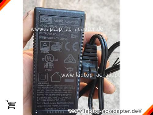 Original GVE GM95-140600-D ac adapter, 14V 6A GM95-140600-D Notebook Netzteile GVE14V6A84W-RF-2Holes Original GVE GM95-140600-D adapter, 14V 6A GM95-140600-D Notebook Netzteile, GVE14V6A84W-RF-2Holes