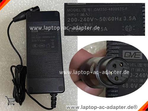 Original GVE GM250-4800525-F ac adapter, 48V 5.25A GM250-4800525-F Notebook Netzteile GVE48V5.25A252W-KaNong-200-240V Original GVE GM250-4800525-F adapter, 48V 5.25A GM250-4800525-F Notebook Netzteile, GVE48V5.25A252W-KaNong-200-240V