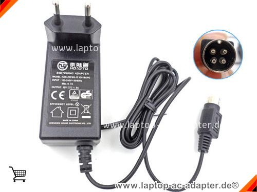 Eu Ads-25fsg-12 12018gpg Ac Adapter Hoioto 12v 1.5a Power Supply 4pin auf laptop-ac-adapter.de 