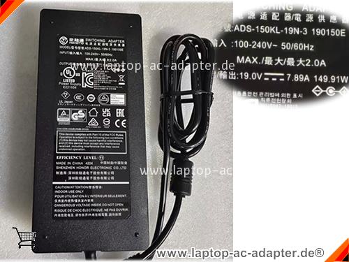 Original HOIOTO ADS-150KL-19N-3 190150E adapter, 19V 7.89A ADS-150KL-19N-3 190150E Notebook Netzteile, HOIOTO19V7.89A149.91W-5.5x2.5mm