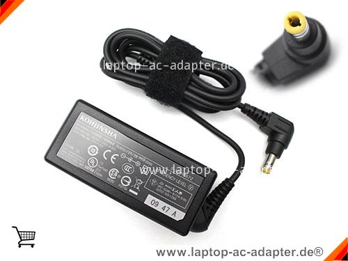 Original KOHJINSHA SC3WP06F adapter, 16V 2.8A SC3WP06F Notebook Netzteile, KOHJINSHA16V2.8A45W-5.5x2.5mm