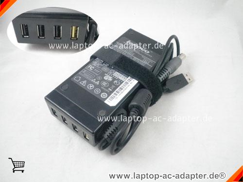 Original LENOVO ThinkPad Z61e adapter, 20V 3.25A ThinkPad Z61e Notebook Netzteile, LENOVO20V3.25A65W-7.5x5.5mm-with-USB