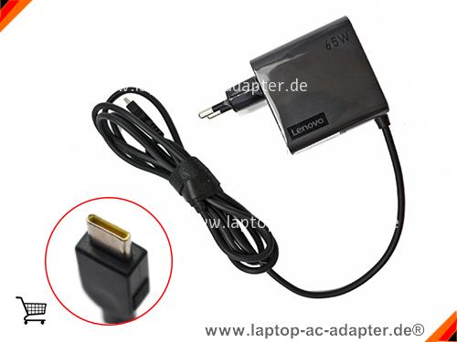Original LENOVO 5A10W86266 adapter, 20V 3.25A 5A10W86266 Notebook Netzteile, LENOVO20V3.25A65W-Type-C-EU