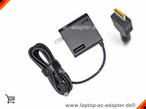 Original LENOVO THINKPAD E14 adapter, 20V 3.25A THINKPAD E14 Notebook Netzteile, LENOVO20V3.25A65W-Type-C-US-B