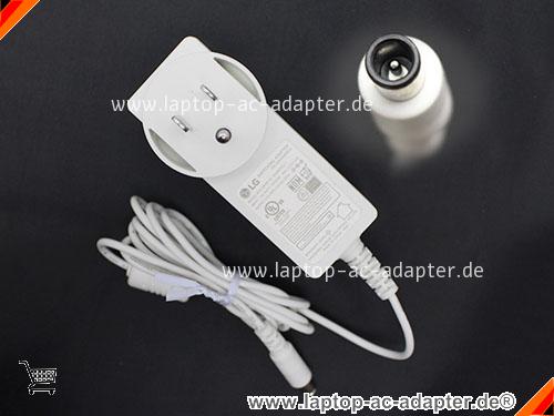 Original LG 27GL63T-B adapter, 19V 2.53A 27GL63T-B Notebook Netzteile, LG19V2.53A48W-6.5x4.4mm-US-W