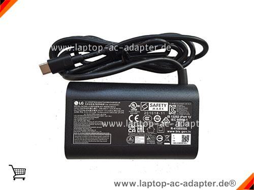 Original LG GRAM 2021 adapter, 20V 3.25A GRAM 2021 Notebook Netzteile, LG20V3.25A65W-Type-C