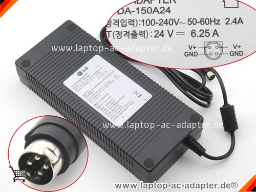 Original LG HU10182-11069A adapter, 24V 6.25A HU10182-11069A Notebook Netzteile, LG24V6.25A150W-4PIN