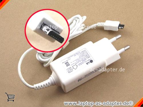 Original LG H160-GV10KN adapter, 5.2V 3A H160-GV10KN Notebook Netzteile, LG5.2V3A15.6W-EU-W-5Pins