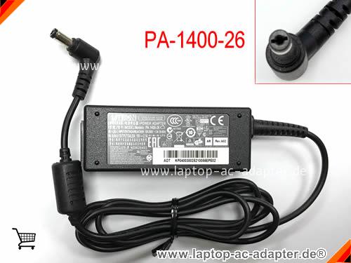 Original ACER ASPIRE E5-511-P862 adapter, 19V 2.1A ASPIRE E5-511-P862 Notebook Netzteile, LITEON19V2.1A40W-5.5x1.7mm