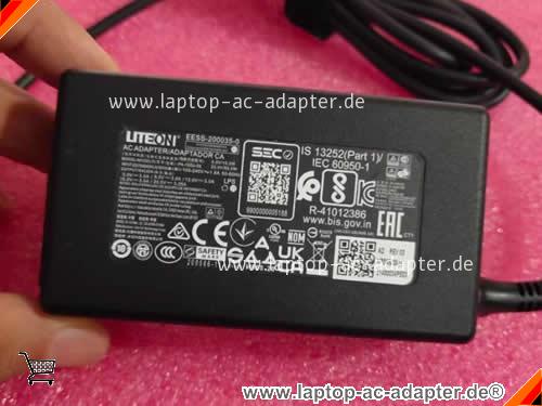 Original LITEON PA-1650-58 adapter, 20V 3.25A PA-1650-58 Notebook Netzteile, LITEON20V3.25A65W-Type-c-PA165058