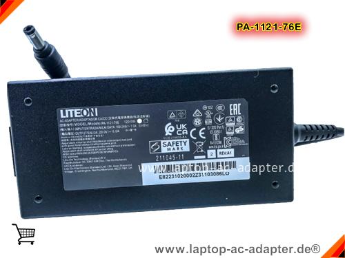 Original LITEON PA-1121-76E ac adapter, 20V 6A PA-1121-76E Notebook Netzteile LITEON20V6A120W-5.5x2.5mm-PA-1121-76E Original LITEON PA-1121-76E adapter, 20V 6A PA-1121-76E Notebook Netzteile, LITEON20V6A120W-5.5x2.5mm-PA-1121-76E