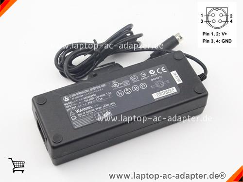 Ls 24v 3.75a Li Shin 0452b2490 Ac Adapter 90w Power Supply Round With 4 Pin auf laptop-ac-adapter.de 