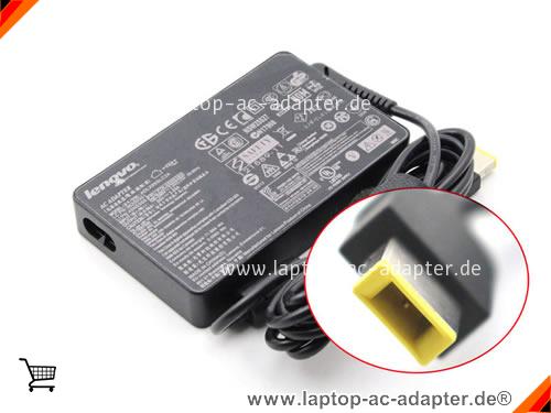 Original LENOVO THINKPAD S431 adapter, 20V 3.25A THINKPAD S431 Notebook Netzteile, Lenovo20V3.25A65W-rectangle-pin-slim