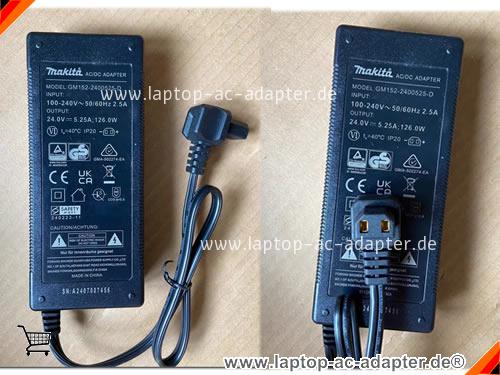Original GVE GM152-2400525-D ac adapter, 24V 5.25A GM152-2400525-D Notebook Netzteile MAKITA24V5.25A126W-RF-2Holes Original GVE GM152-2400525-D adapter, 24V 5.25A GM152-2400525-D Notebook Netzteile, MAKITA24V5.25A126W-RF-2Holes