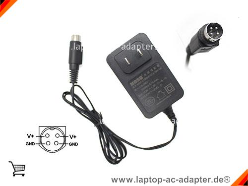 Original NORELCOSAFE DVR-SVR SC-A314-BTVI-2TB adapter, 12V 1.5A DVR-SVR SC-A314-BTVI-2TB Notebook Netzteile, MOSO12V1.5A18W-4PIN