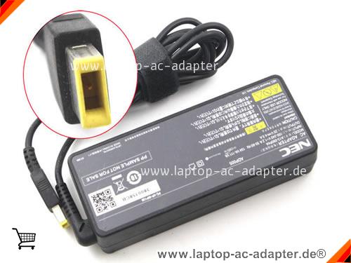 Original NEC PC-DA500MAB adapter, 20V 4.5A PC-DA500MAB Notebook Netzteile, NEC20V4.5A90W-rectangle-pin