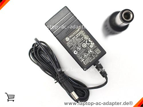 Original POLYCOM AA0216376B191 adapter, 12V 1A AA0216376B191 Notebook Netzteile, POLYCOM12V1A12W-5.5x2.5mm